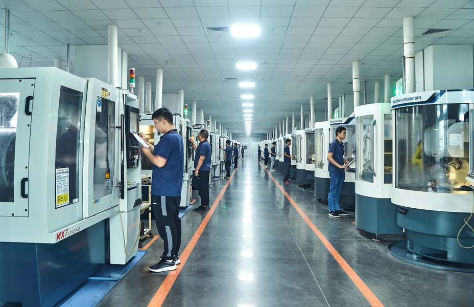 Suzhou Tuoertai Precision Technology Co., Ltd γραμμή παραγωγής του κατασκευαστή