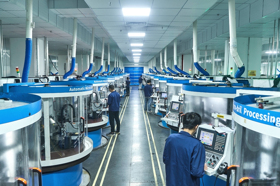 Suzhou Tuoertai Precision Technology Co., Ltd γραμμή παραγωγής του κατασκευαστή